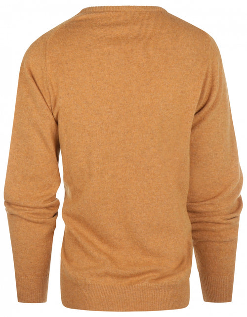 Lambswool round neck sweater | Gazelle