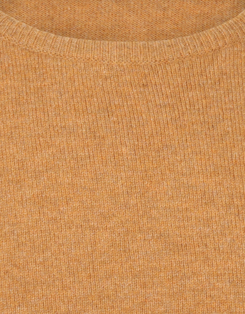 Lambswool round neck sweater | Gazelle