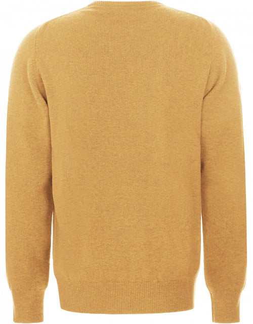 Pullover Lamswol ronde hals | Harvest Gold