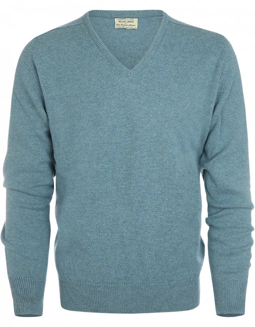 William Lockie Pullover Lamswol V-hals | Lovat