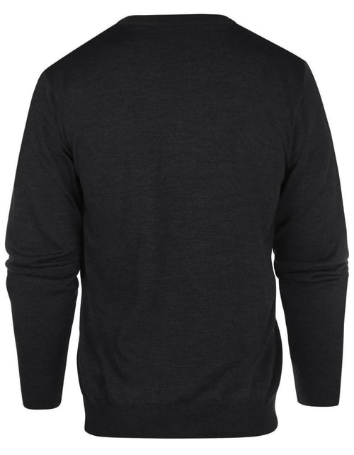 Pullover merino wool v-neck | Charcoal