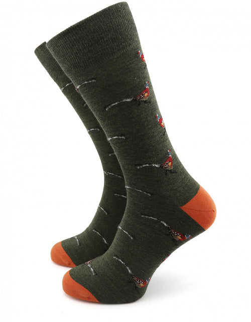 Corgi men's socks | Green