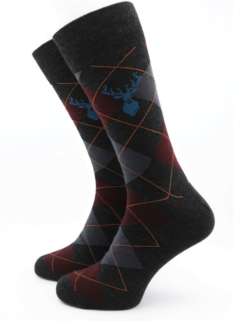 Corgi men's socks | Anthracite Grey