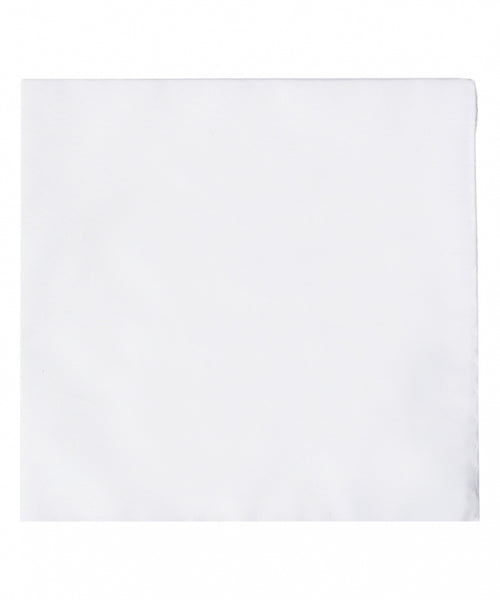 Pocket Square Cotton | White