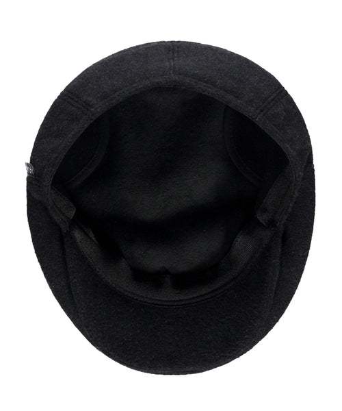 Classic Wool Cap with Earflaps | Black