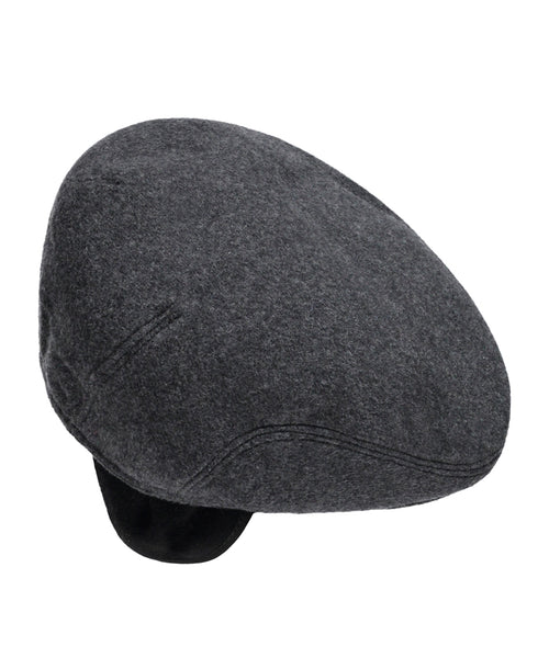 Classic Wool Cap with Earflaps | Grey