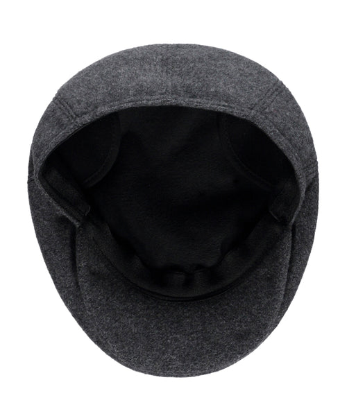 Classic Wool Cap with Earflaps | Grey