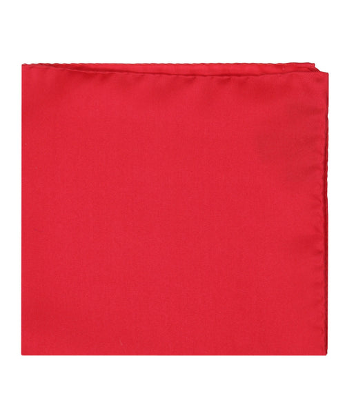 Pocket Square Silk Uni | Red