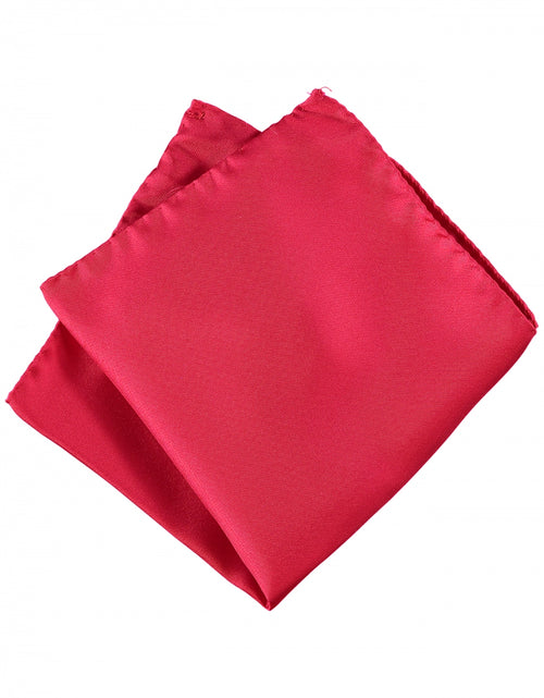 Pocket Square Silk Uni | Red