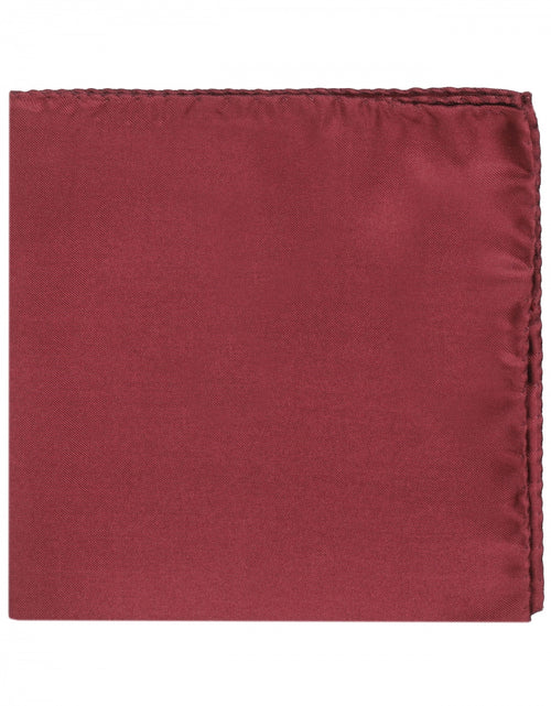 Pocket Square Silk Uni | Bordeaux