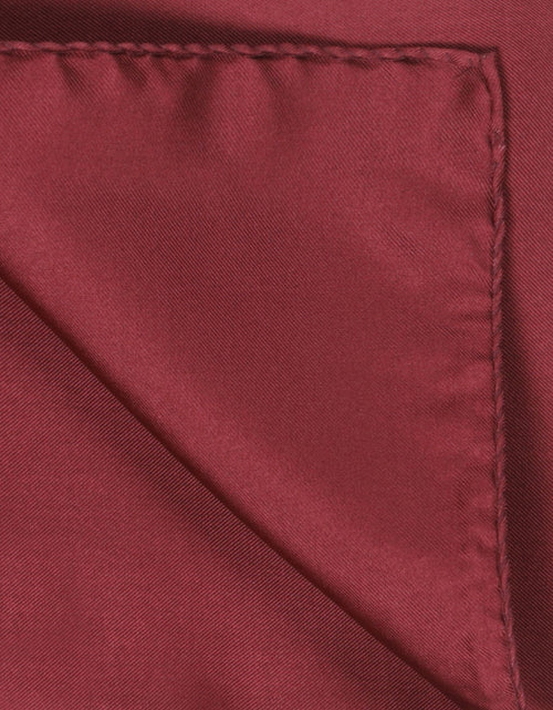 Pocket Square Silk Uni | Bordeaux