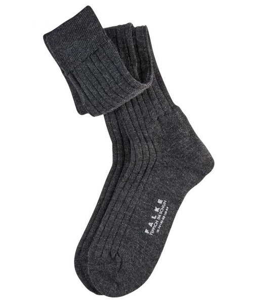 Soft in shoe men's knee socks | Grey