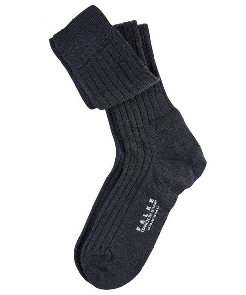 Soft in shoe men's knee socks | Blue