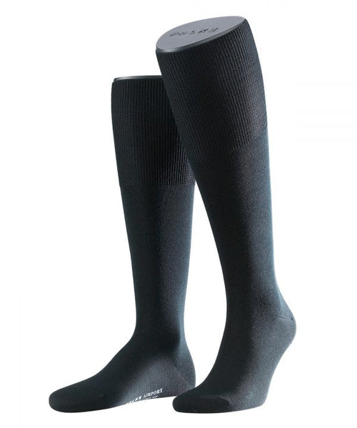 Airport Men's Knee Socks | Black