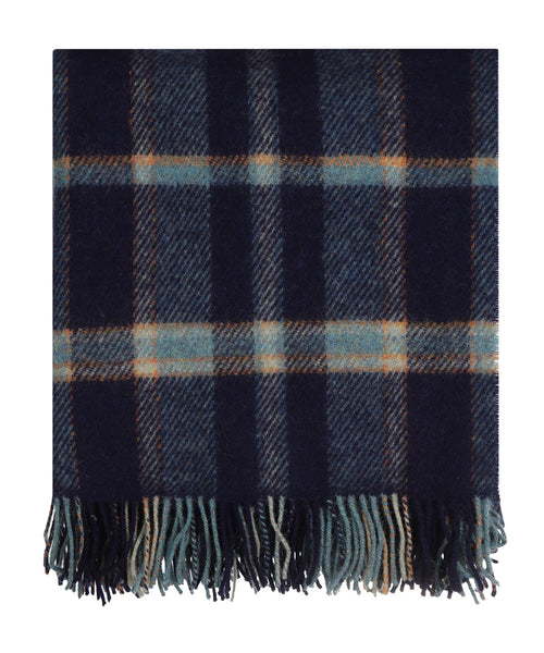 Ierse Plaid van Shetland Wol | Ruit