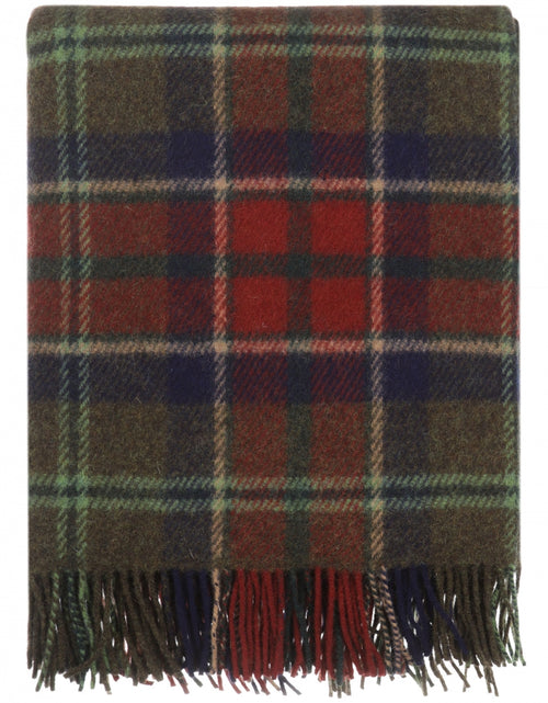 Ierse Plaid van Shetland Wol | Ruit