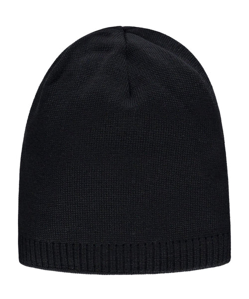 Wollen Beanie | Zwart