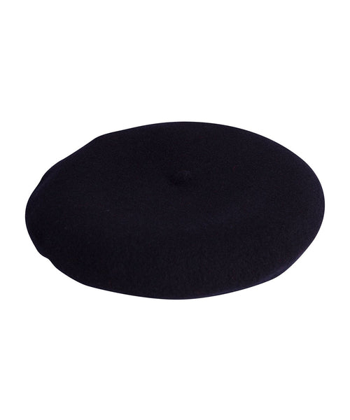 Wool Beret | Navy Blue