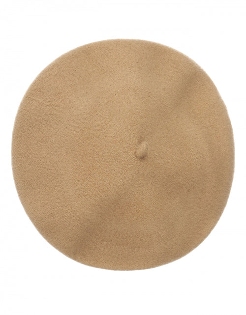 Wool Beret | Brown