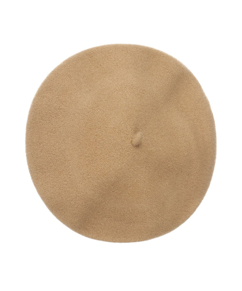 Wool Beret | Brown