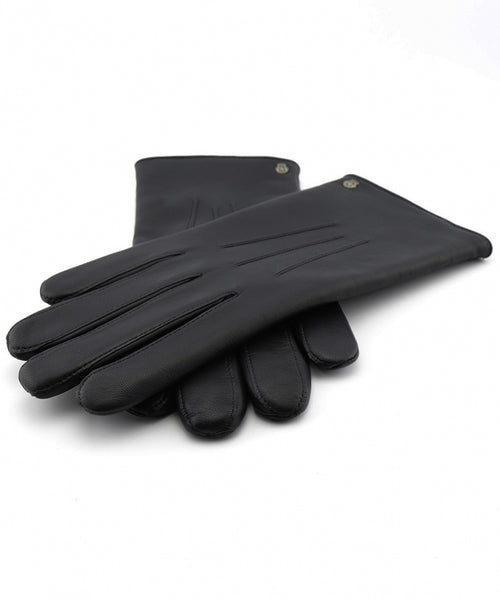 Soft Nappa Leather Glove | Navy Blue