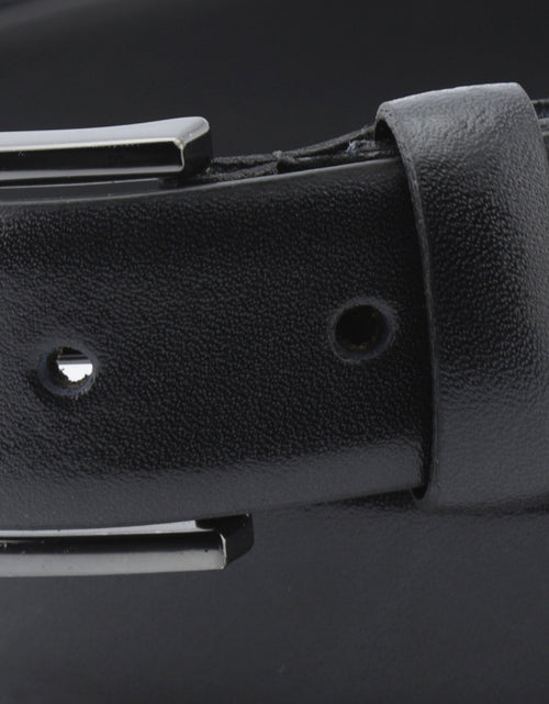 Classic leather belt | Black