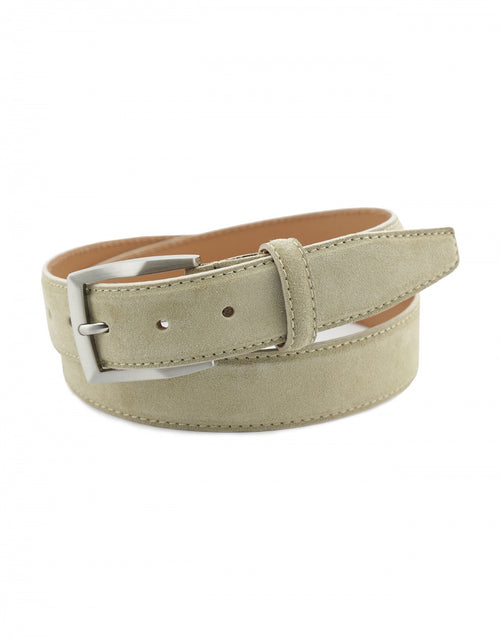 Suede elegante riem | Beige