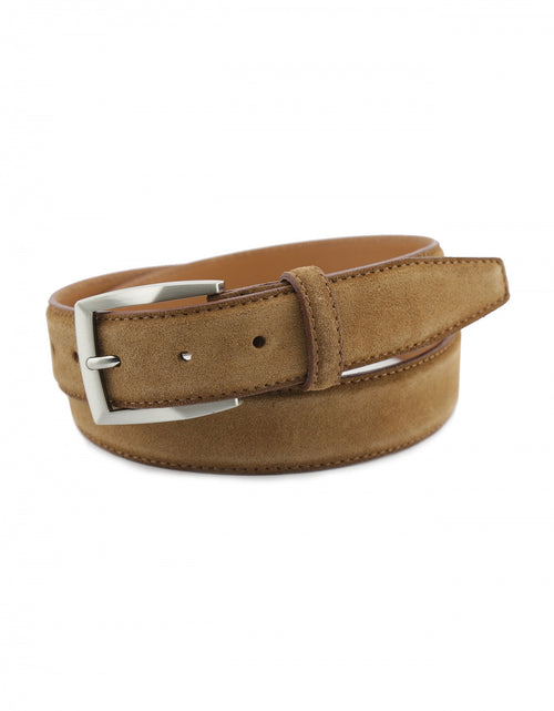 Suede elegante riem | Beige