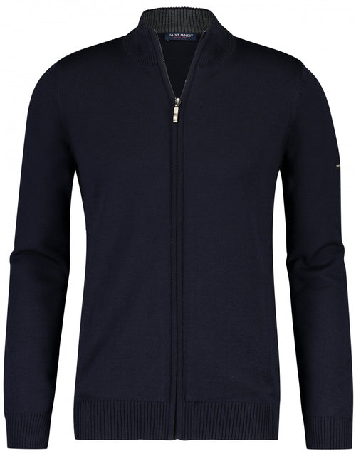 Rits Vest Colorado | Navy Blauw