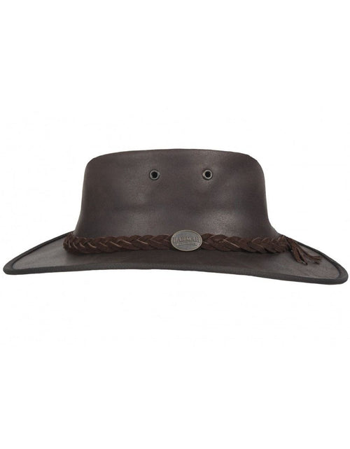 Leather Outdoor Hat | Brown