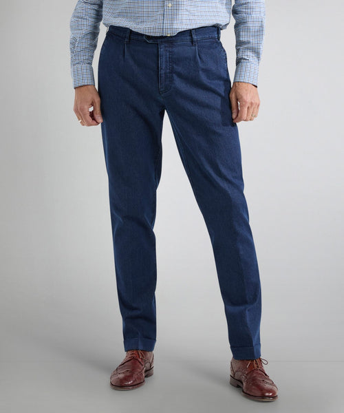 Pantalon jeans | Denim Blauw