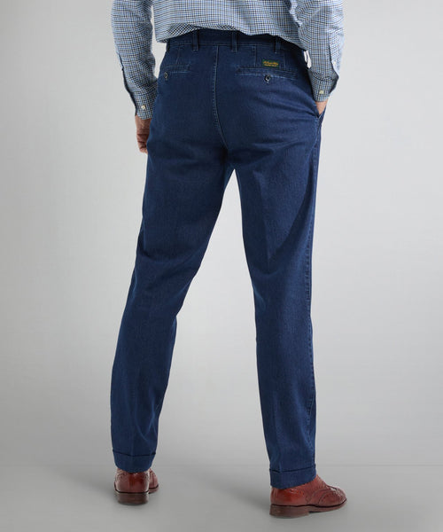 Pantalon jeans | Denim Blauw