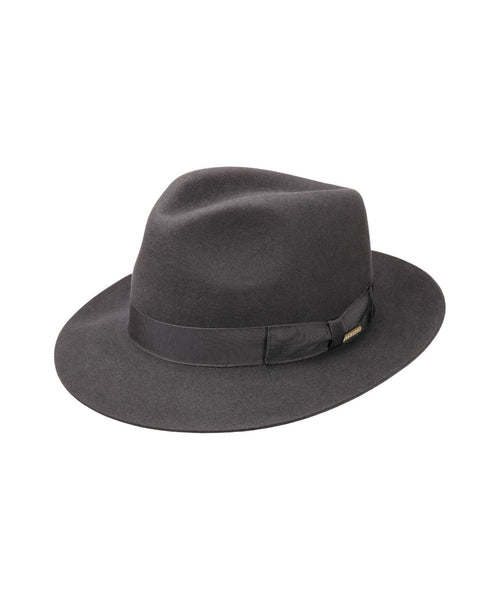 Stetson Fedora Furfelt | Dark Grey