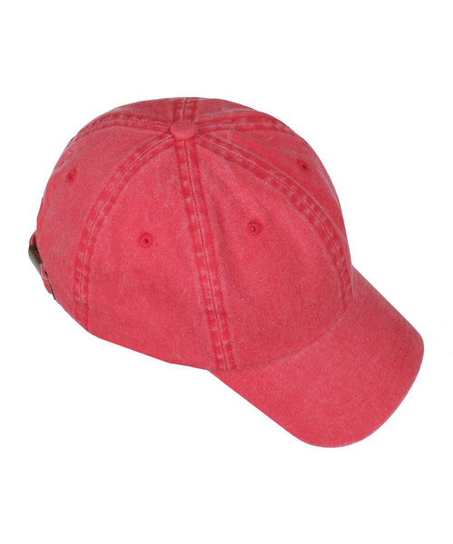 Katoenen Baseball Cap | Rood