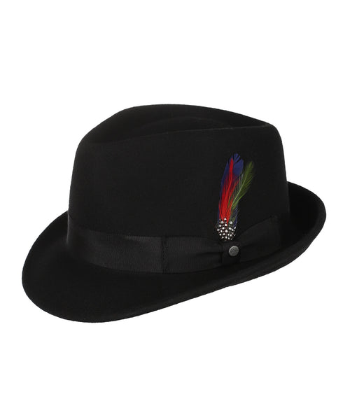 Hoed Trilby | Zwart