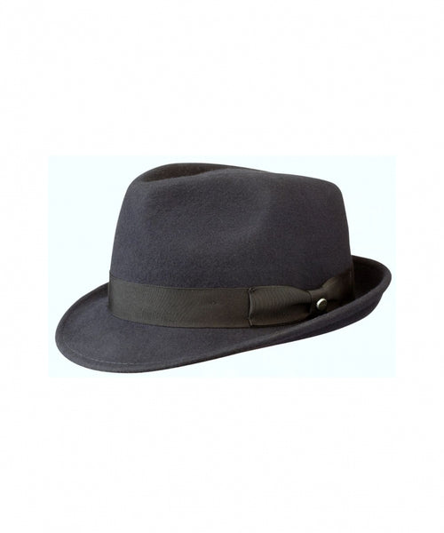 Hoed Trilby | Navy Blauw