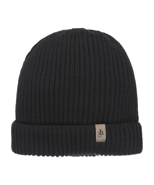 Soft Merino Wool Hat | Black