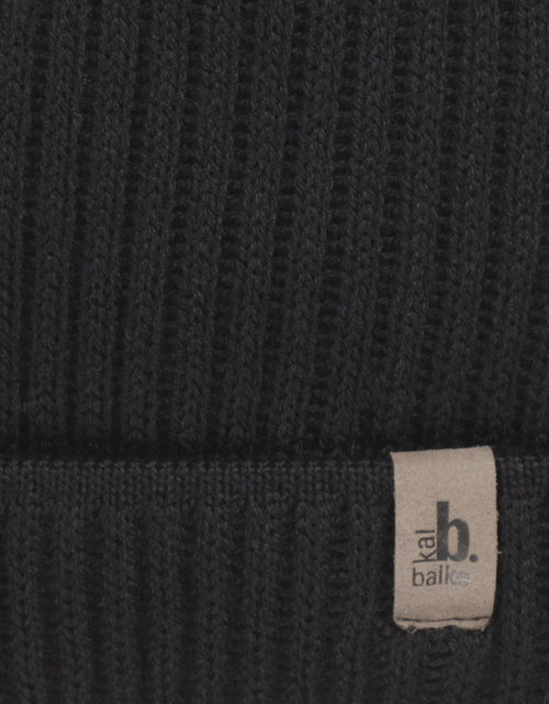 Soft Merino Wool Hat | Black