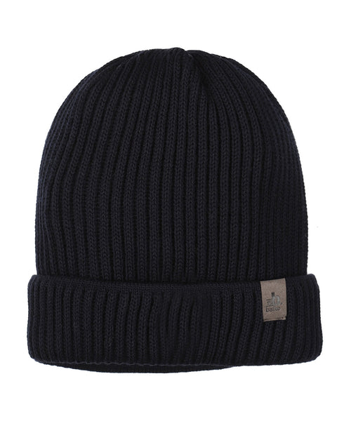 Soft Merino Wool Hat | Navy Blue