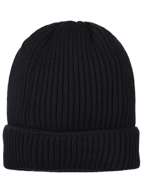 Soft Merino Wool Hat | Navy Blue