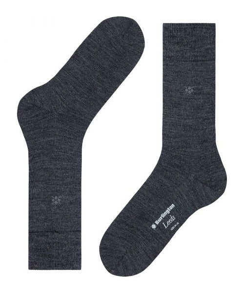 Leeds men's socks | Grey