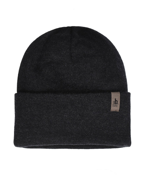 Fine Woven Wool Hat | Charcoal