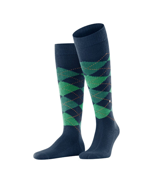 Preston Men's Knee Socks | Blue