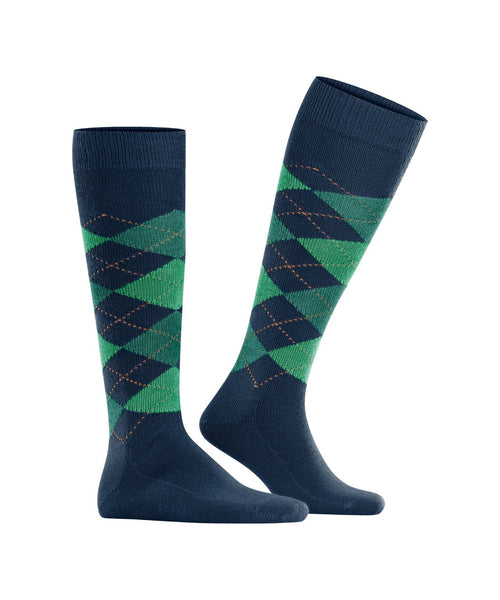 Preston Men's Knee Socks | Blue