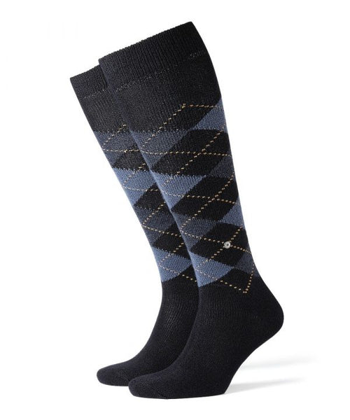 Preston Men's Knee Socks | Dark Navy