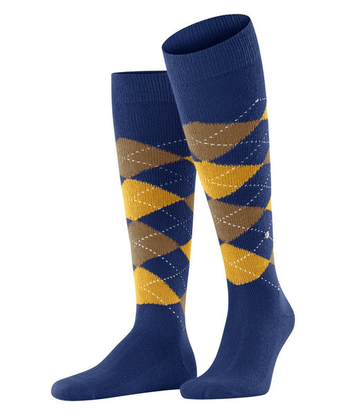 Preston Men's Knee Socks | Blue