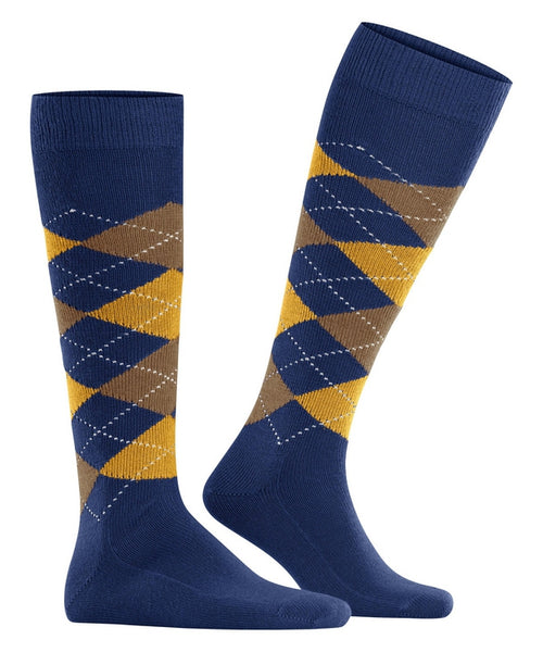 Preston Men's Knee Socks | Blue