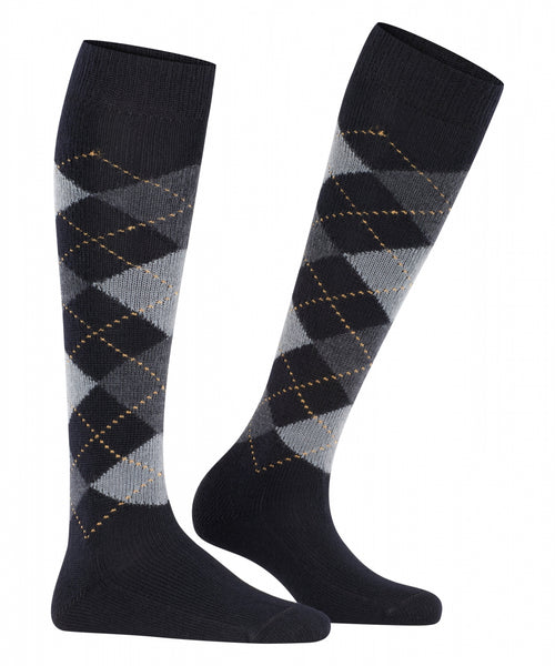 Whitby Women's Knee Socks | Black