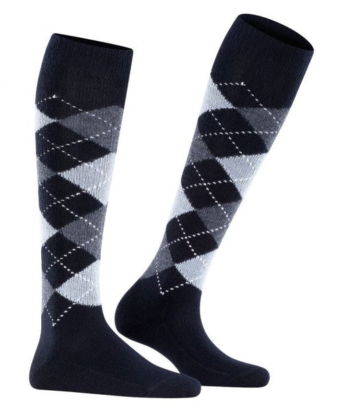 Whitby Women's Knee Socks | Blue