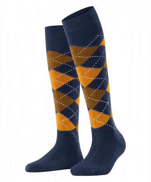 Whitby Women's Knee Socks | Blue